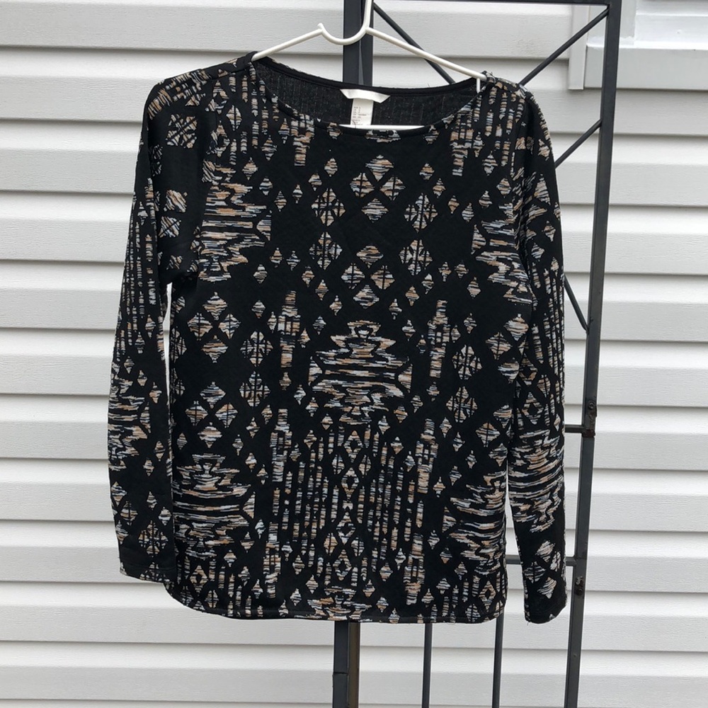 Long sleeve blouse